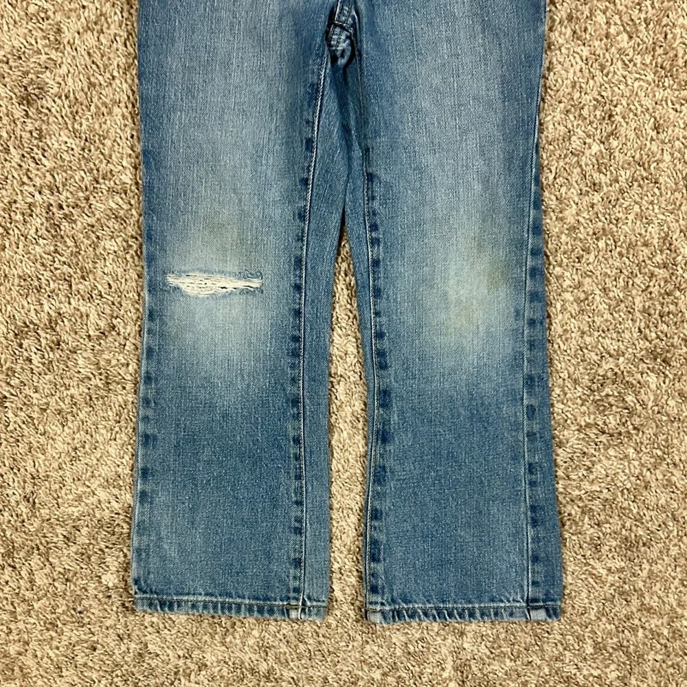 The Childrens Place I Medium Wash Bootcut‎ Jeans with Adjustable Waist I Size 6